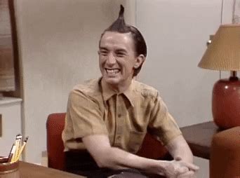 Imagine a very excited Ed Grimley, too wired on Christmas Eve night to get to sleep. . Ed grimley gif